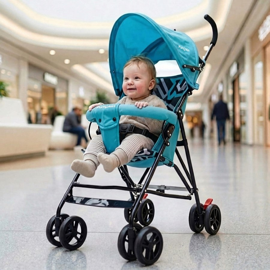 Kiddie Kingdom Buggy Stroller Blue