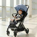 Street Smart Ace Auto Fold Kids Stroller Blue Black