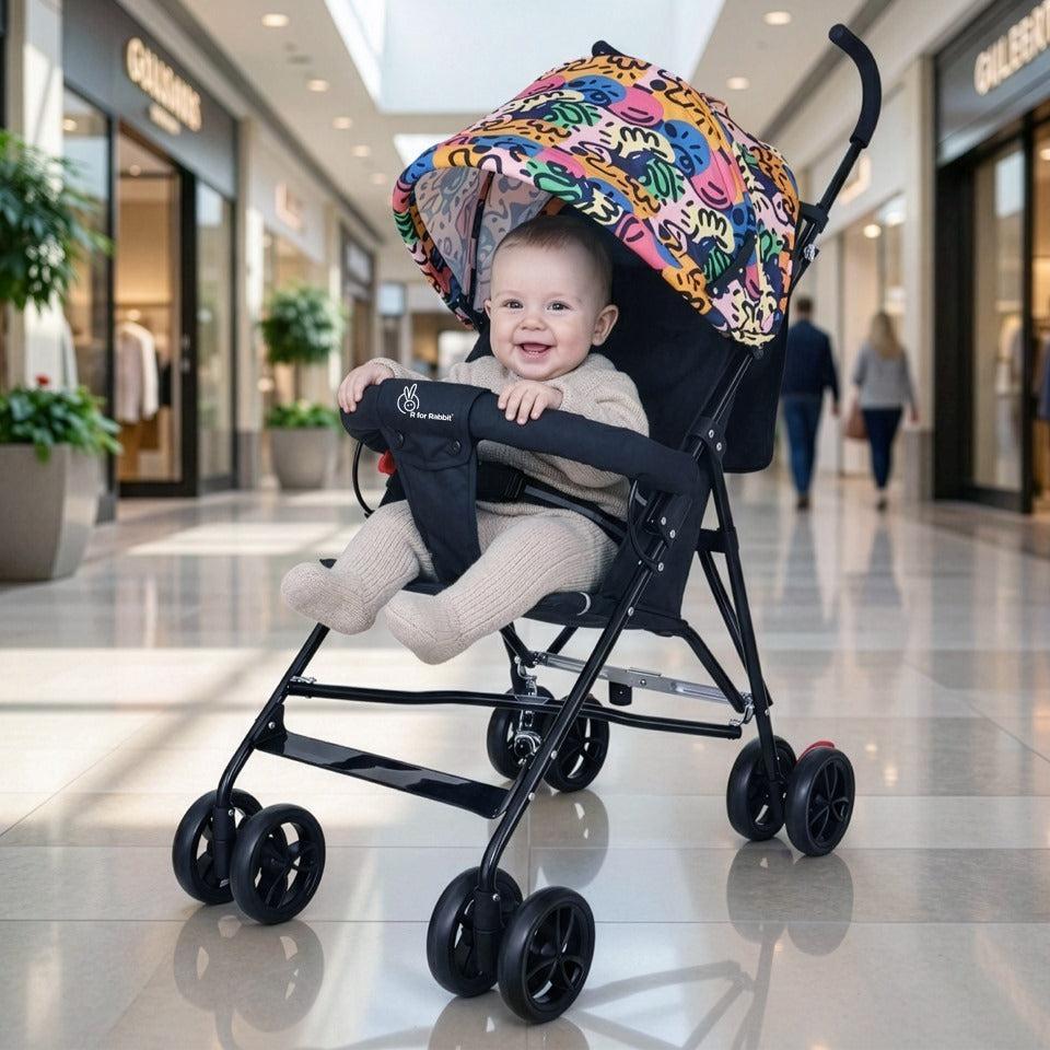 Pixie Buggy Stroller Black Multi