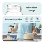 Glass Feeding Bottle