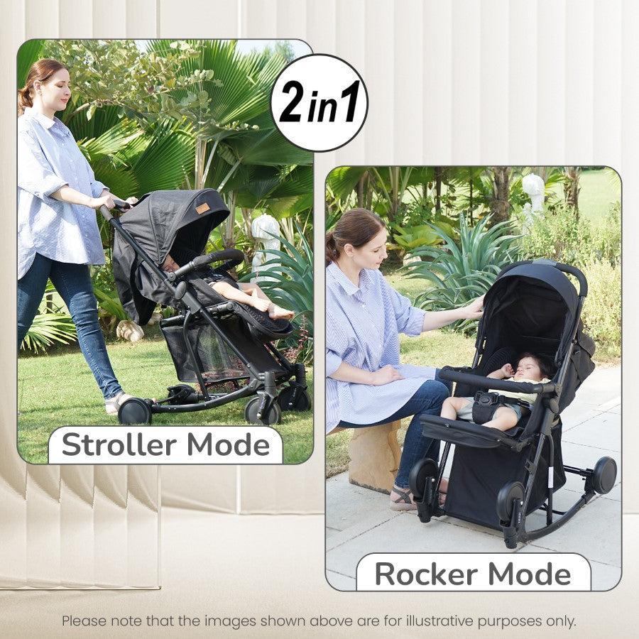 Rock N Roll 2 In 1 Baby Stroller