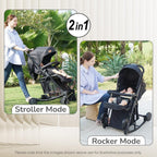 Rock N Roll 2 In 1 Baby Stroller