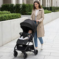 Poppins Neo Baby Stroller Pure Black