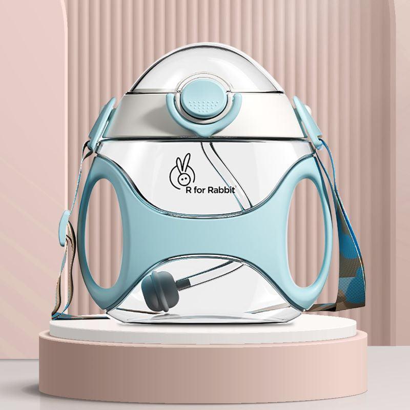 Tritan Bumble Sippy Water Bottle Blue